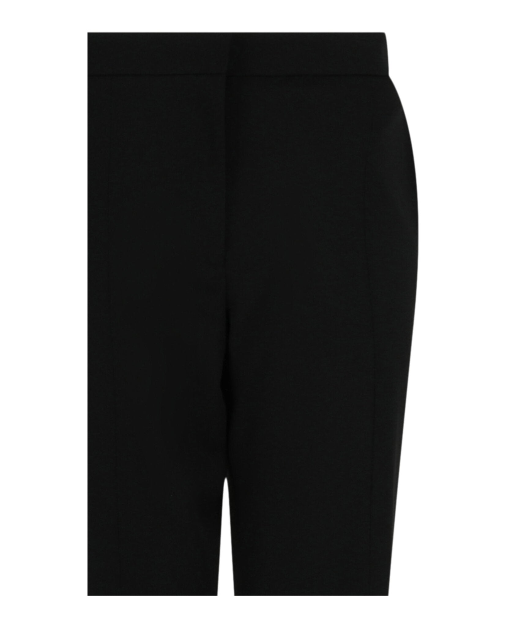 Alexander McQueen Alexander McQueen Womens Wool Flare Hem Trousers