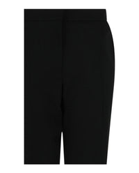 Alexander McQueen Alexander McQueen Womens Wool Flare Hem Trousers