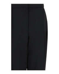 Alexander McQueen Alexander McQueen Womens Oversized Wool Trousers