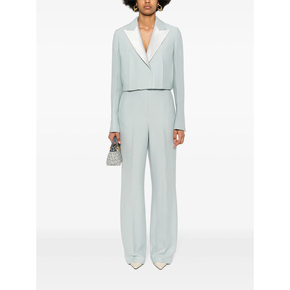 Fendi Blue Jackets - Blazers Women