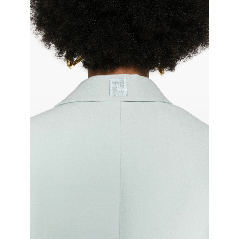 Fendi Blue Jackets - Blazers Women