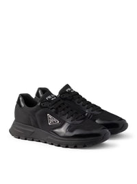 Prada Prada Men Prax 01 Sneakers In Re-Nylon And Brushed Leather