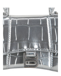 Balenciaga Balenciaga Womens Hourglass Micro Mini Bag With Chain