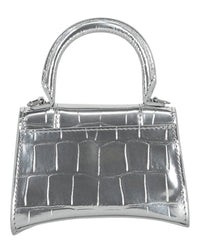 Balenciaga Balenciaga Womens Hourglass Micro Mini Bag With Chain