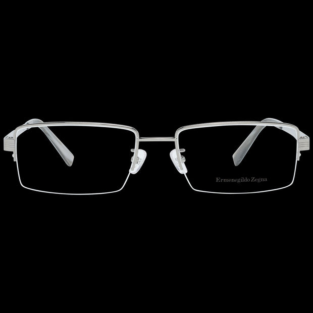 Ermenegildo Zegna Silver Men Optical Men's Frames