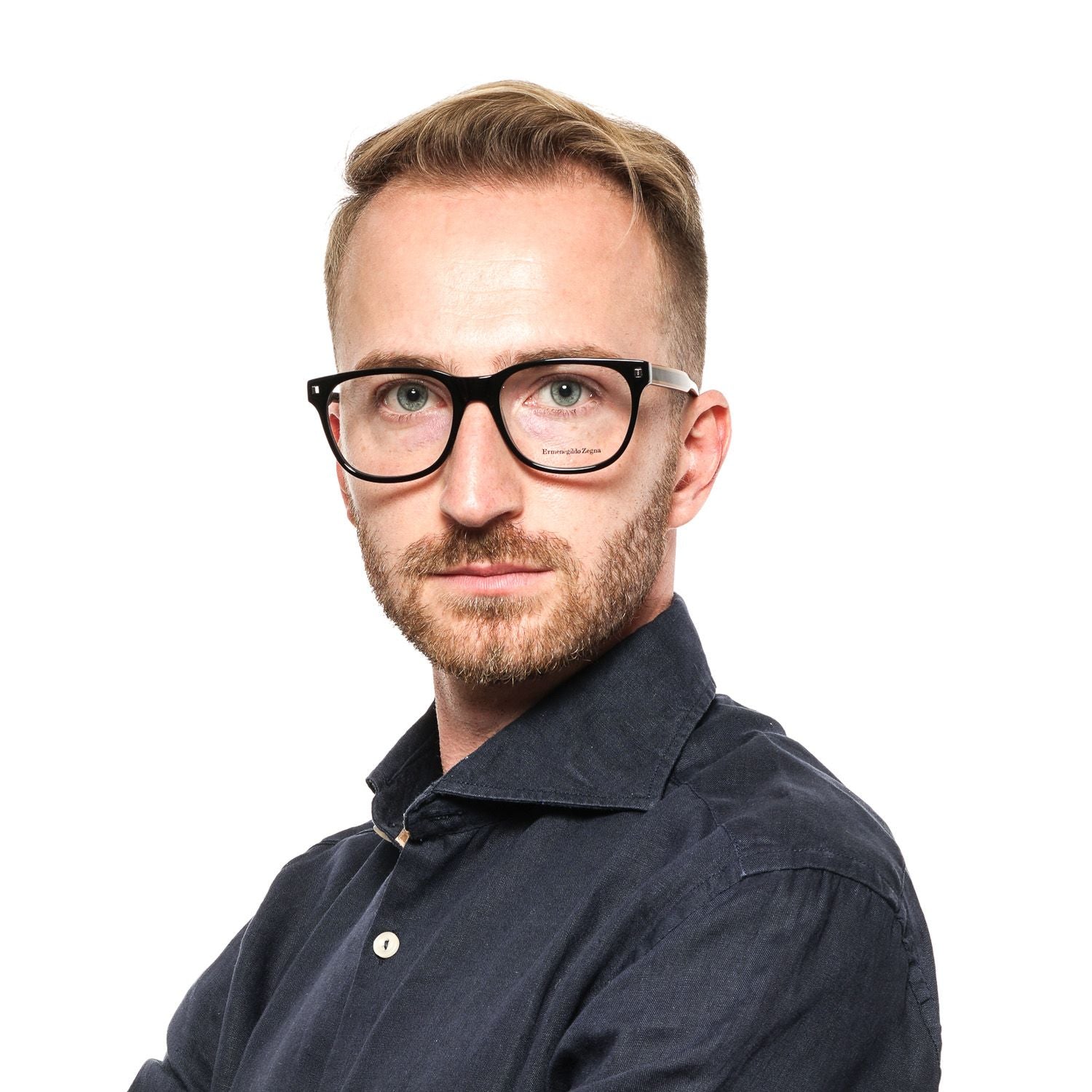 Ermenegildo Zegna Ermenegildo Zegna Black Men Men's Frames