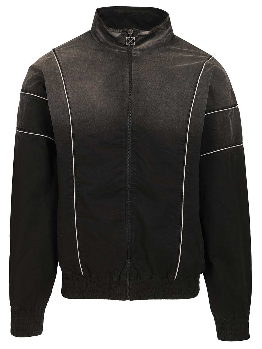 Off-White Men Offline Gd Gab Tracktop Black