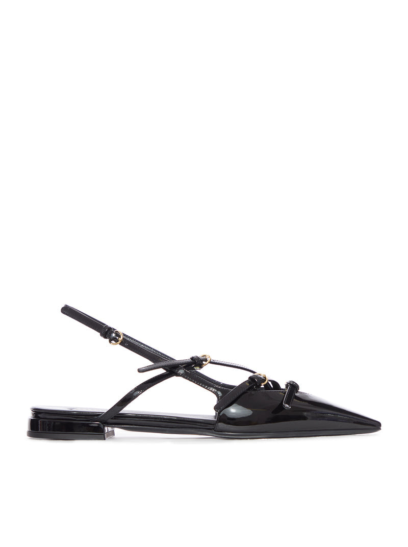 Miu Miu Miu Miu Women Slingback Ballerinas With Buckles