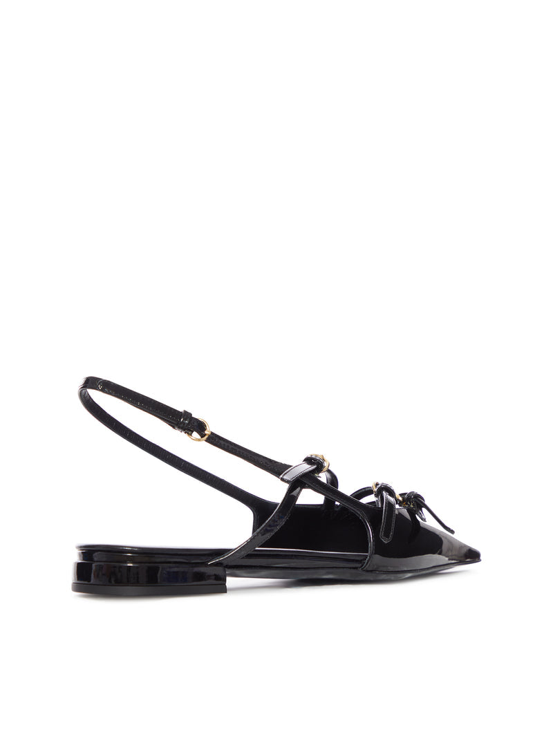 Miu Miu Miu Miu Women Slingback Ballerinas With Buckles