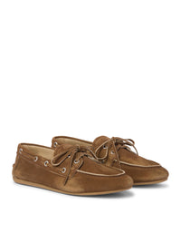 Miu Miu Miu Miu Women Unlined Loafers In Delave` Suede