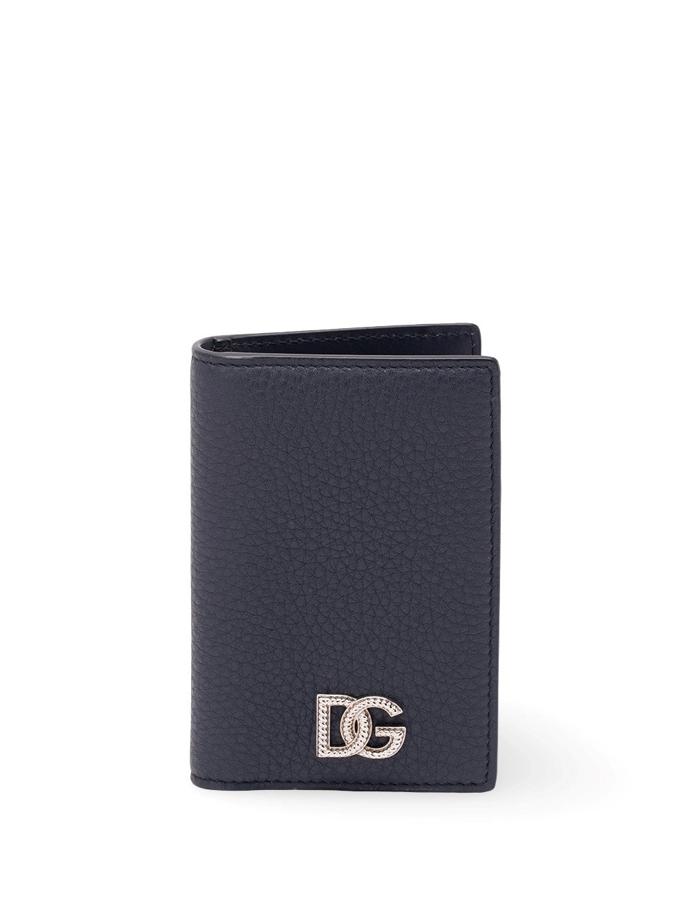 Dolce & Gabbana Men Card Holder In Calfskin With Logo
