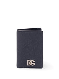 Dolce & Gabbana Men Card Holder In Calfskin With Logo