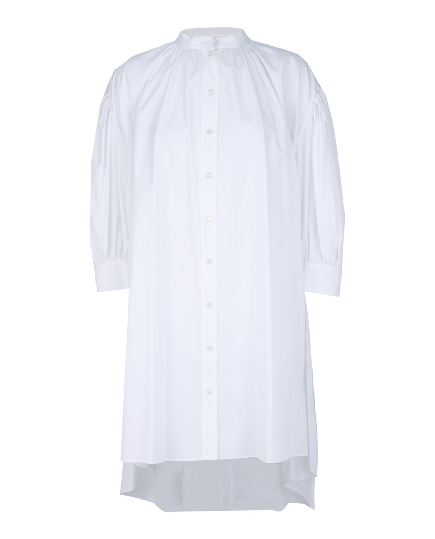 Alexander McQueen Womens Cotton Trapeze Mini Dress
