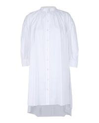 Alexander McQueen Womens Cotton Trapeze Mini Dress