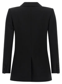 SAINT LAURENT Saint Laurent Women Satin Lapel Blazer