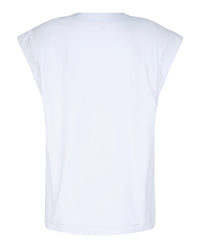Alexander McQueen Womens Logo Embroidered Cotton T-Shirt