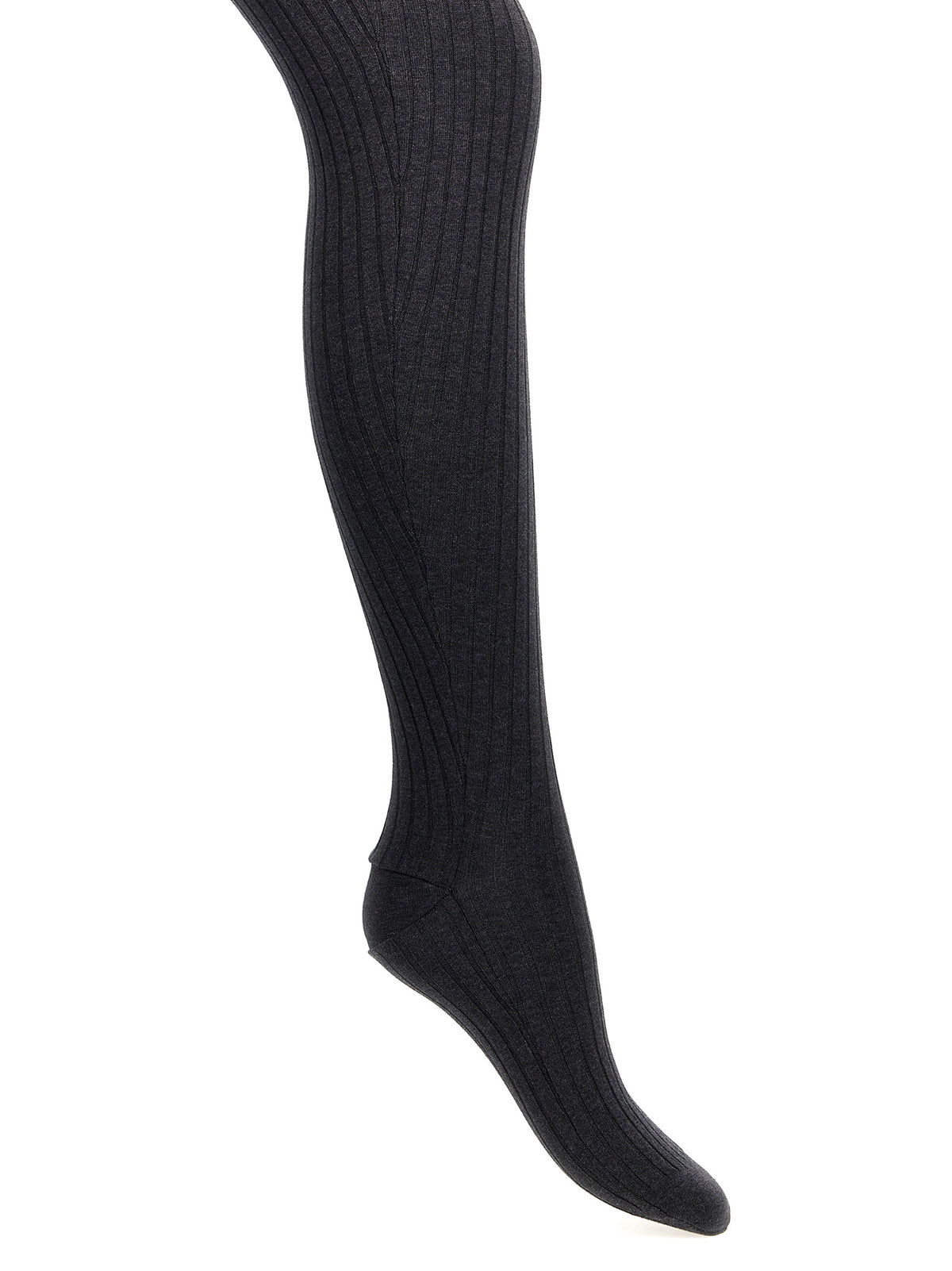 Prada Women Ribbed Tights