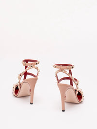 Valentino Garavani Women Rockstud Kidskin Pumps 100Mm