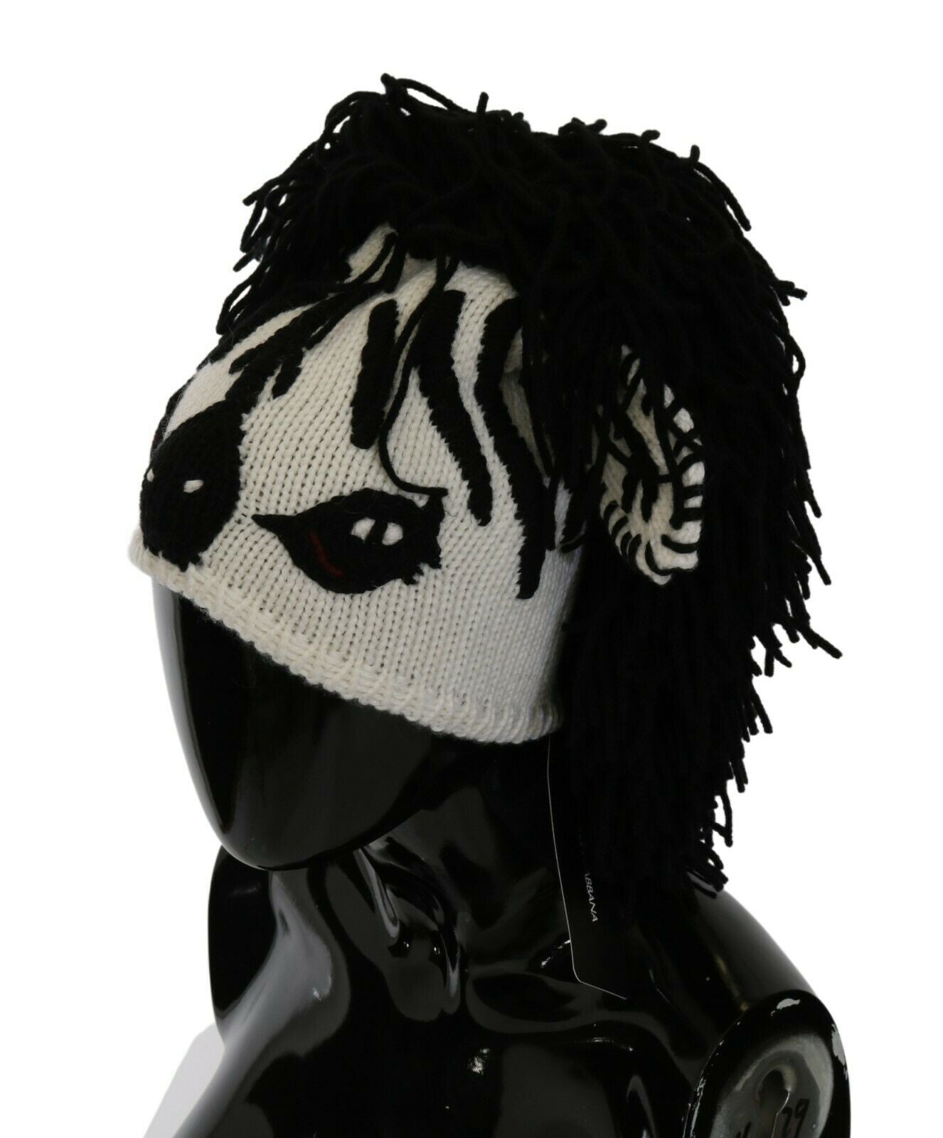 Dolce & Gabbana Zebra Knit Hat