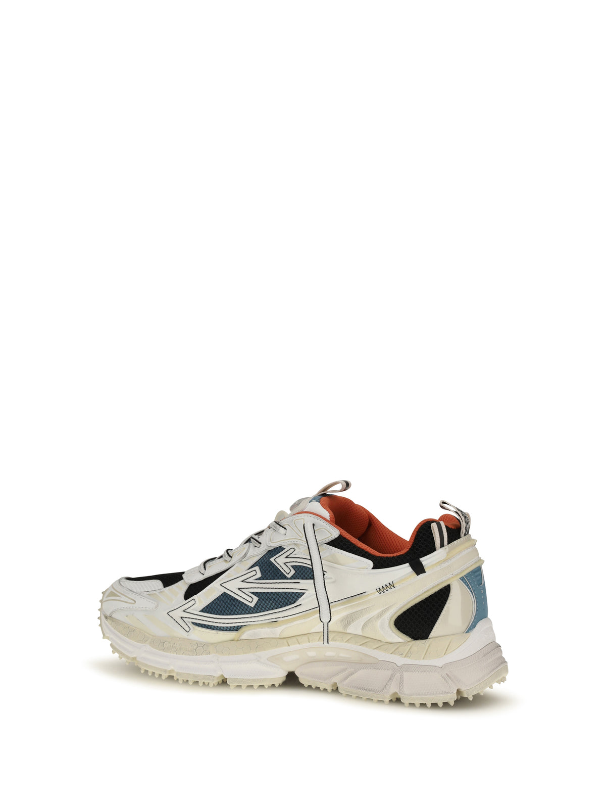 OFF-WHITE Off-White Men Be Right Back Worn Out Sneakers