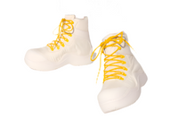 Bottega Veneta Technical Fabric Lace-Up Platform Boots with Contrast Laces
