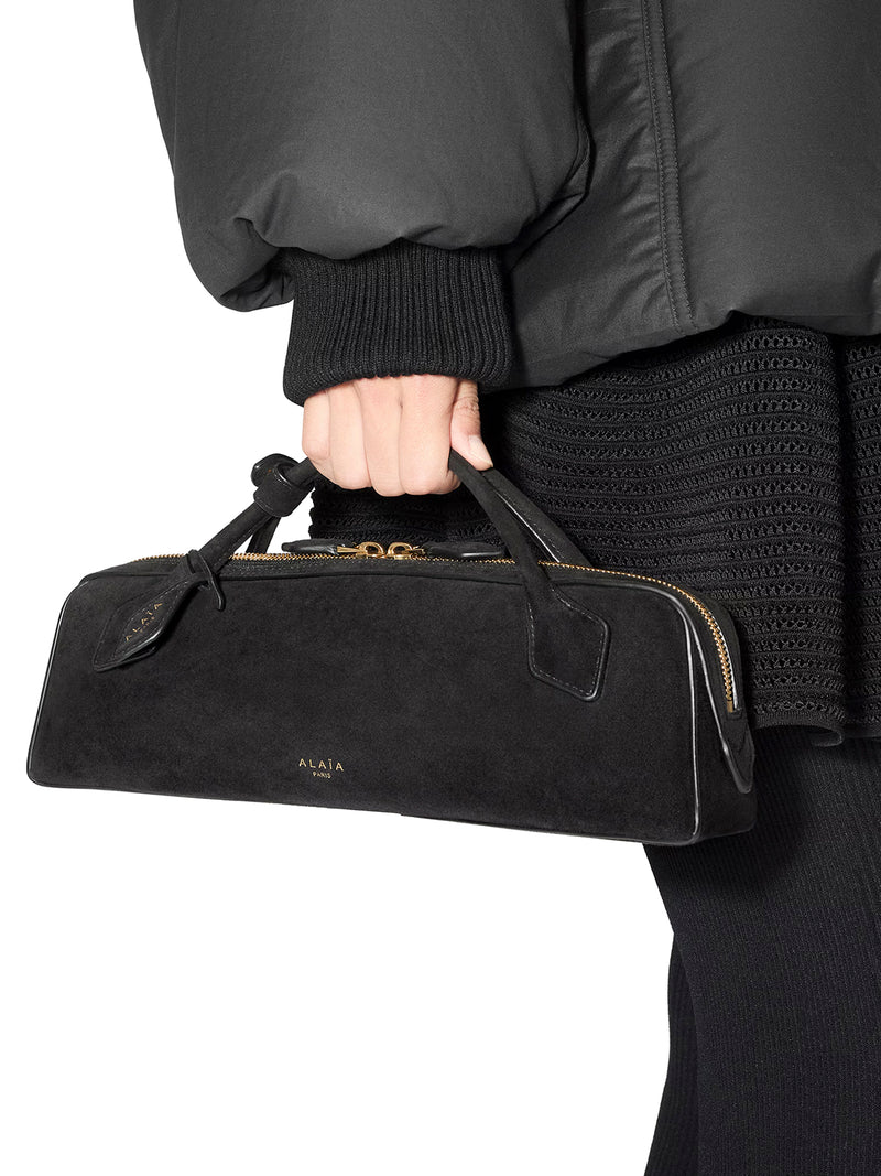 Alaia Alaia Women Le Teckel Pouch In Suede Goat Leather