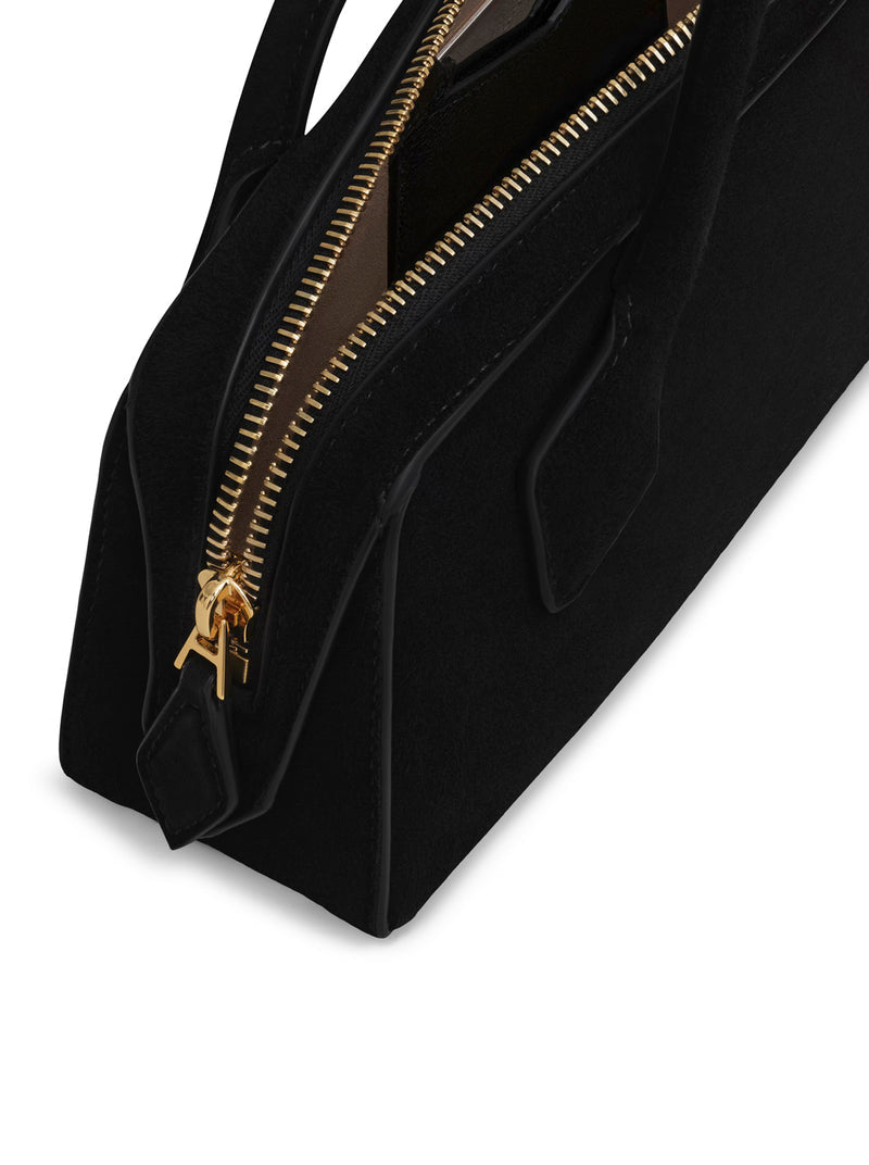 Alaia Alaia Women Le Teckel Pouch In Suede Goat Leather