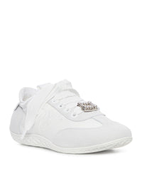 Roger Vivier Women Viv Low Suede Sneakers