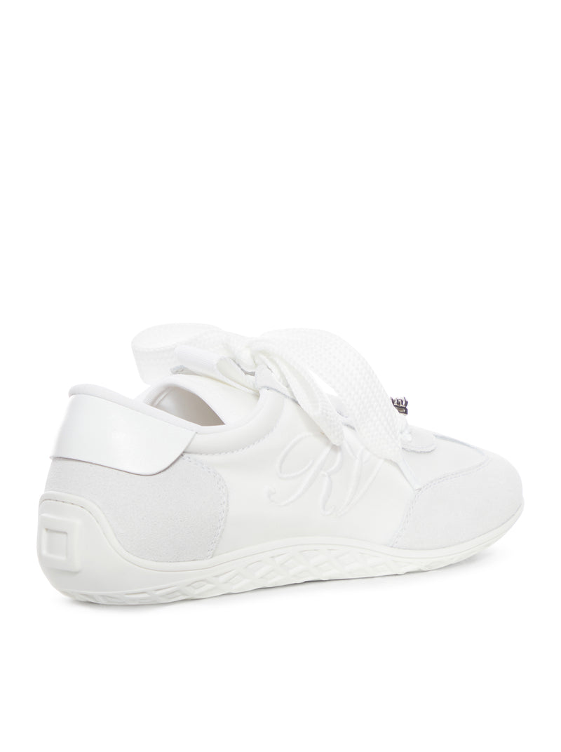 Roger Vivier Women Viv Low Suede Sneakers