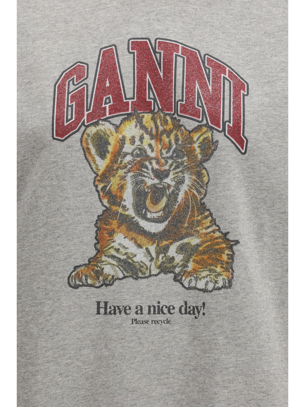 Ganni Women Tiger Hoodie