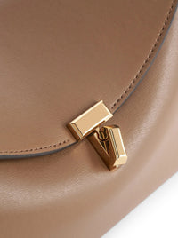 Toteme Toteme Women T-Lock Leather Clutch