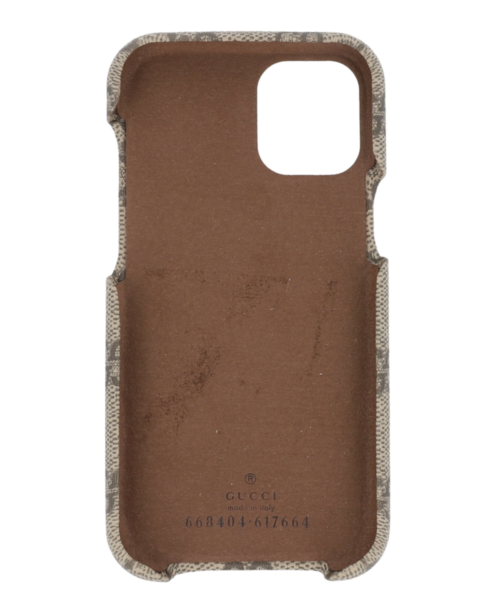 Gucci Unisex-Adult GG Supreme iPhone 12 Mini Case