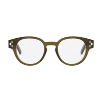 Dior Eyeglasses Round Full Rim, Dark Havana Frame and Clear Demo Lenses Lens CDDIAMONDOR1I2000