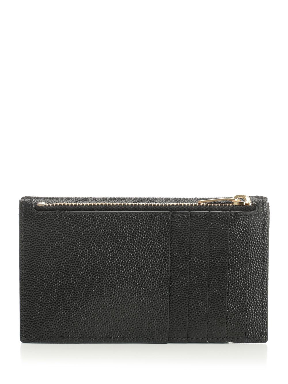 Saint Laurent Saint Laurent Women Card Holder "Fragments Cassandre"