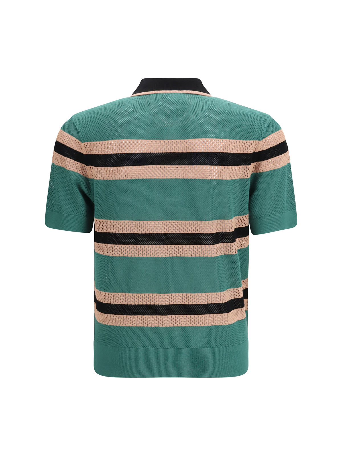 Dries Van Noten Men Striped Polo Shirt