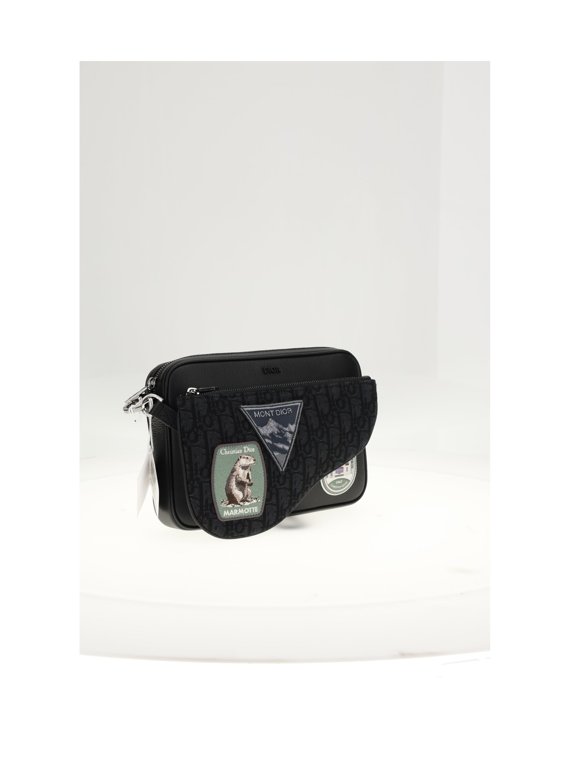 DIOR HOMME Dior Homme Men Triple Pouch With Patch