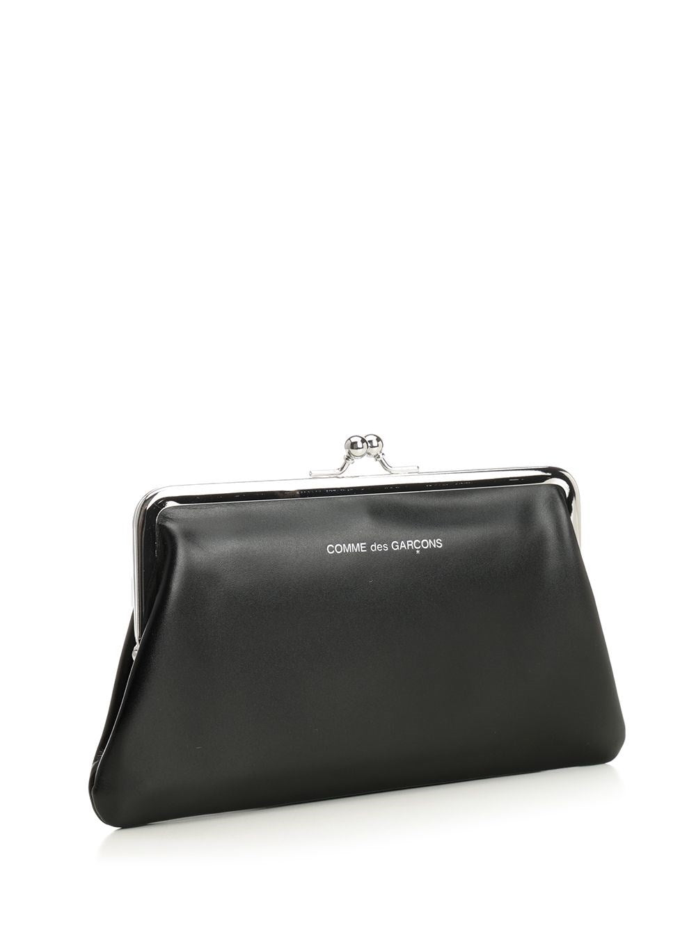 Comme Des Garcons Wallet Comme Des Garcons Wallet Women 'Kiss Clasp' Leather Coin Purse