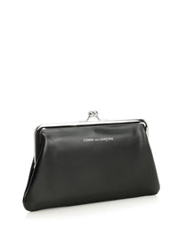 Comme Des Garcons Wallet Comme Des Garcons Wallet Women 'Kiss Clasp' Leather Coin Purse