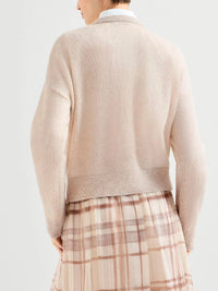 Brunello cucinelli Brunello Cucinelli Women Sparkling Mohair And Wool Cardigan
