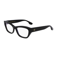 Victoria Beckham Eyeglasses Rectangle Full Rim, Black Frame and Clear Demo Lenses Lens VB2675001