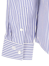 Celine Men Striped Cotton Shirt