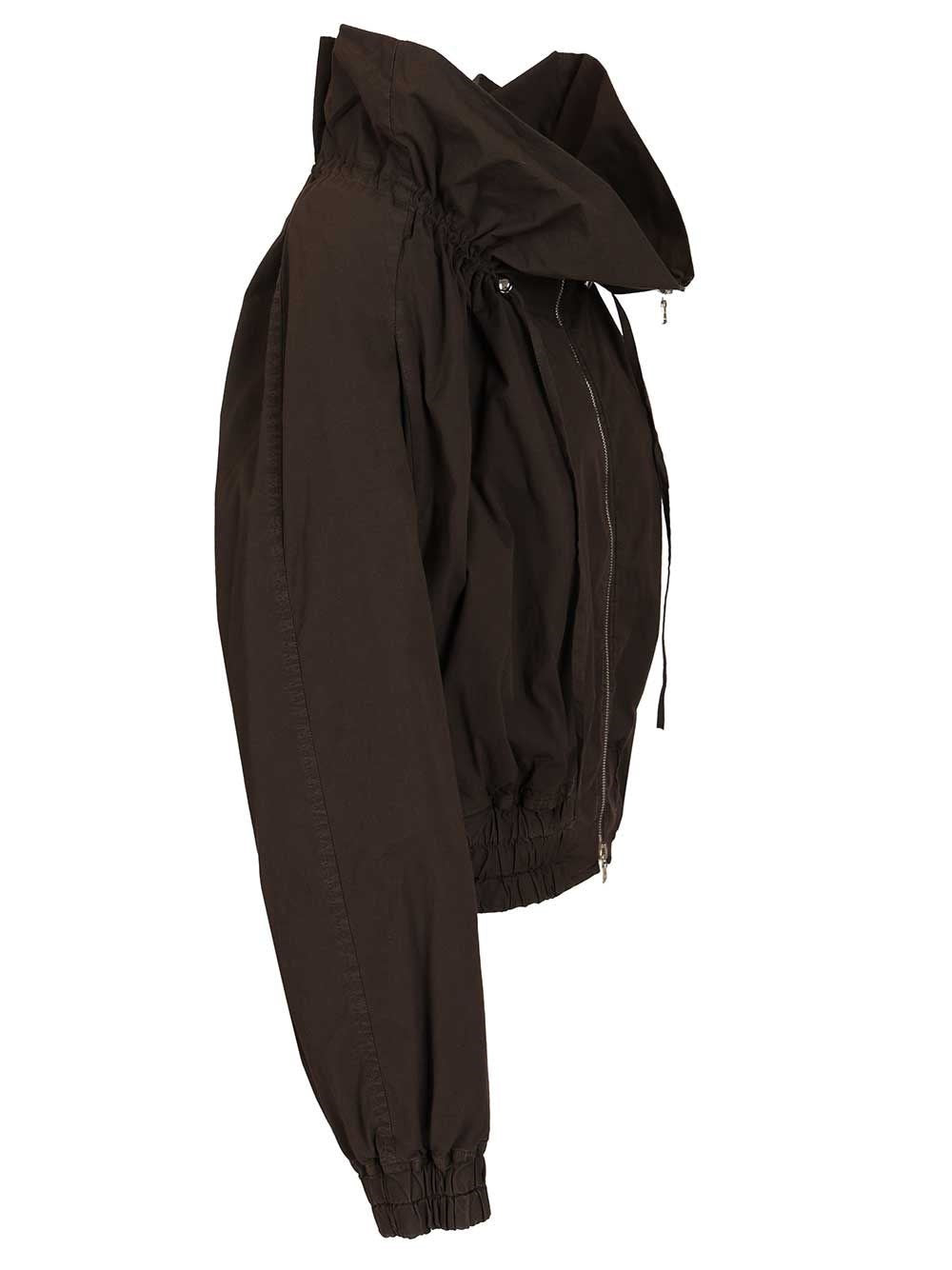 Dries Van Noten Dries Van Noten Women Cotton Blend Ruffled Jacket