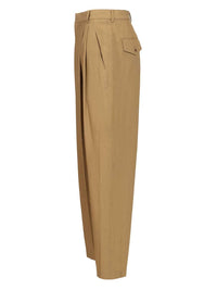 Celine Women "Montauk" Wool Trousers