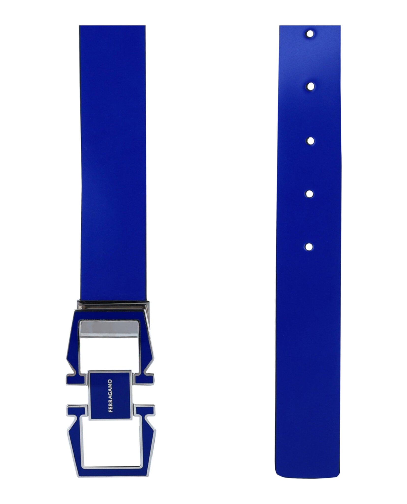 Ferragamo Mens Gancini Logo Belt