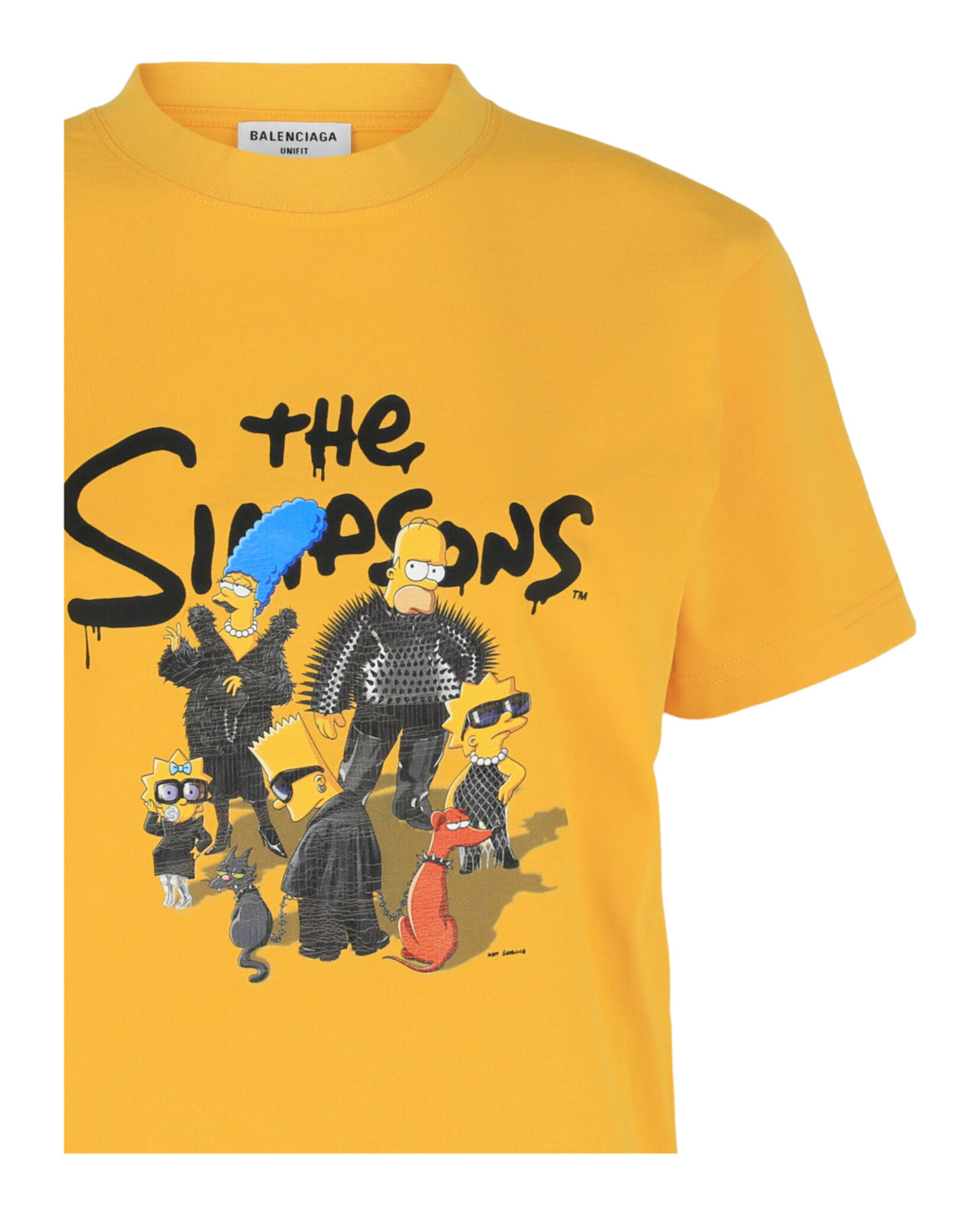 Balenciaga Womens x The Simpsons Small-Fit T-Shirt