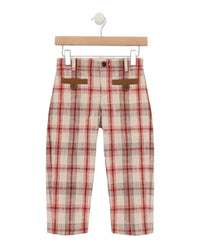Gucci Unisex-Child Plaid GG Pants