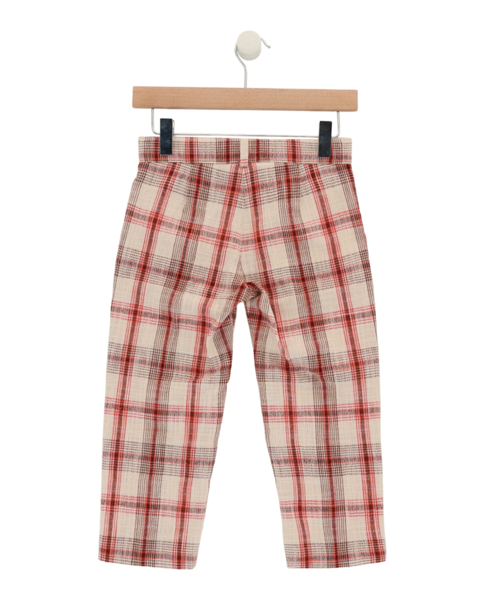 Gucci Unisex-Child Plaid GG Pants