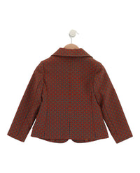 Gucci Boys Lined Cotton Fantasy Blazer