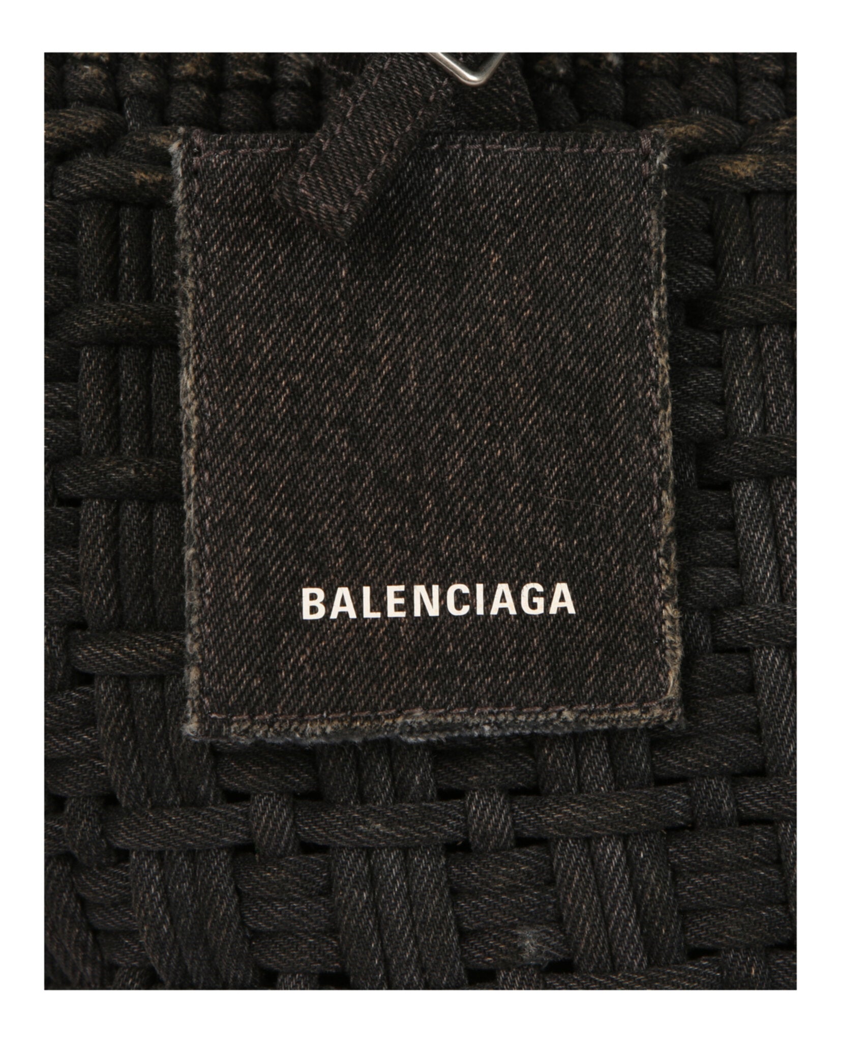 Balenciaga Womens Bistro Xs Basket Top Handle Bag In Denim – Bluefly