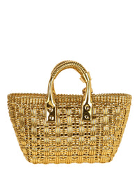 Balenciaga Womens Bistro Xs Basket Top Handle Bag